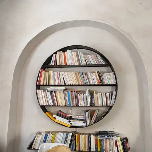 circular bookcase